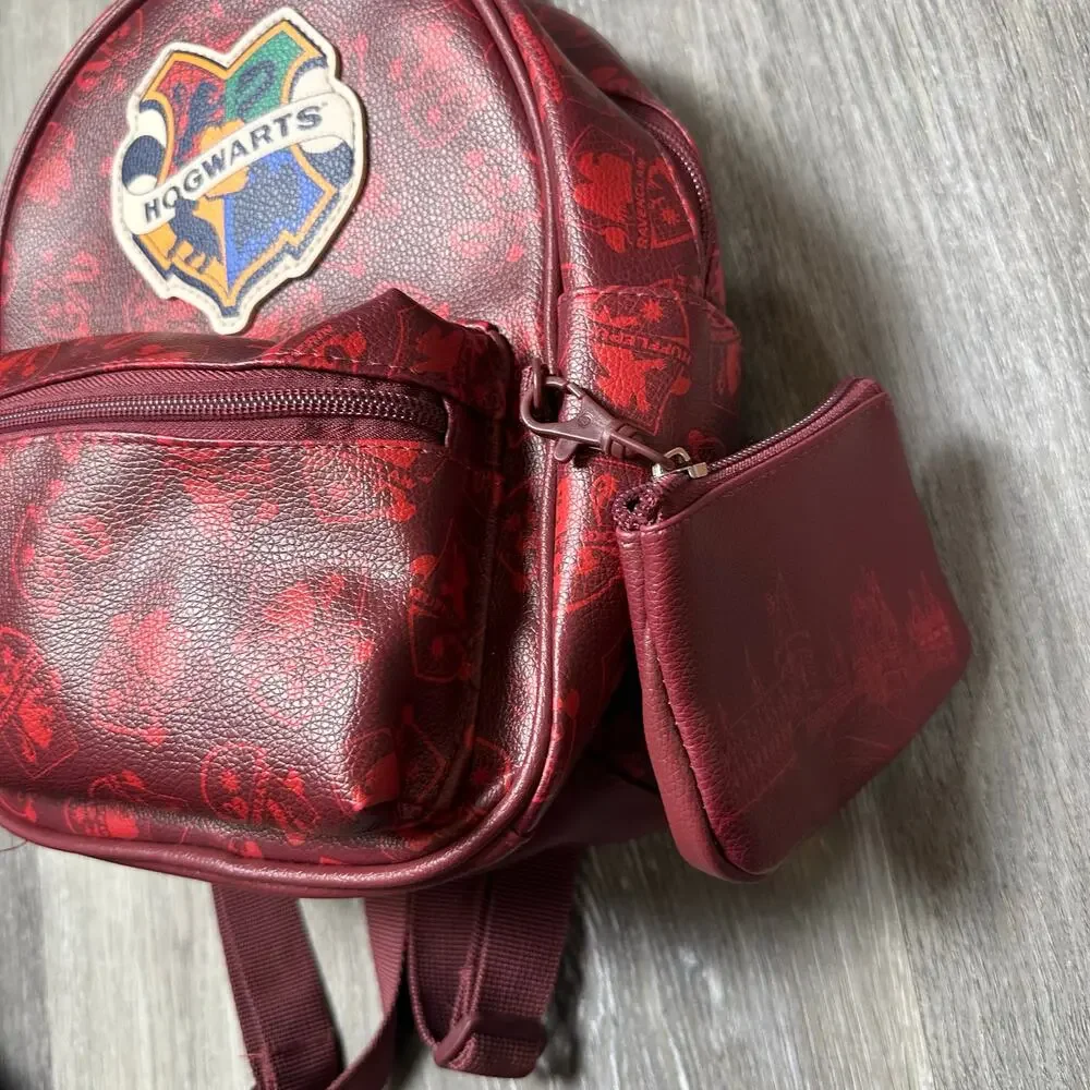 Harry Potter Red Mini Backpack NEW